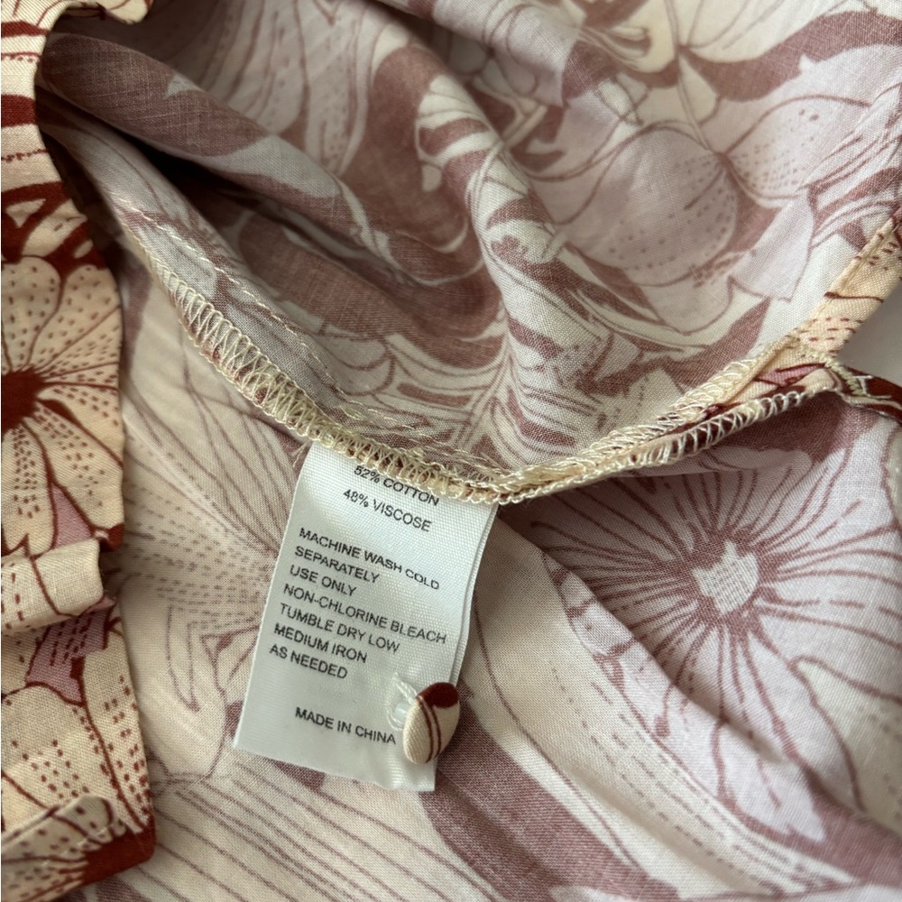 Trovata Floral Boho Style Blouse - Picture 10 of 12